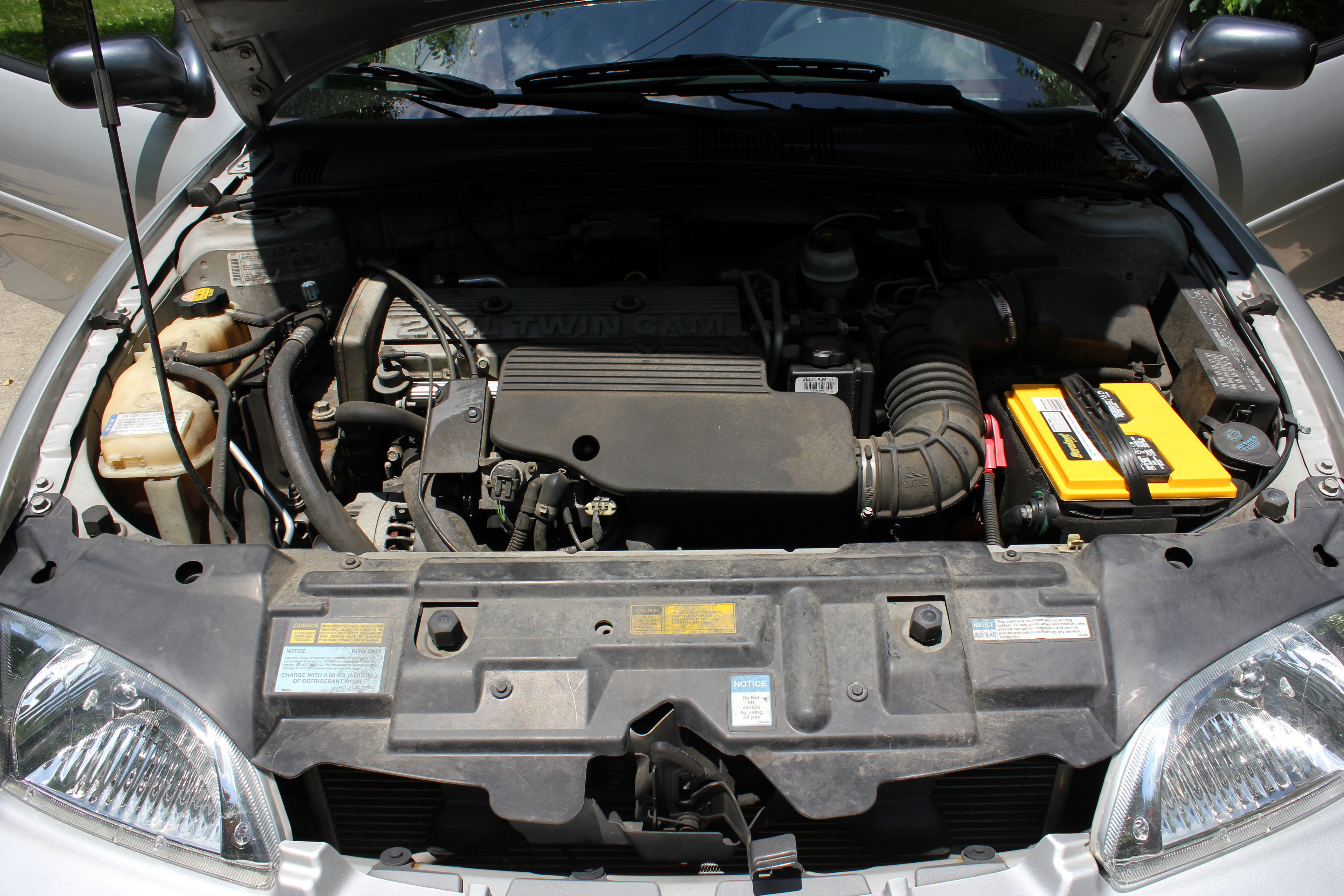 Silver 2001 Chevrolet Cavalier Z24 