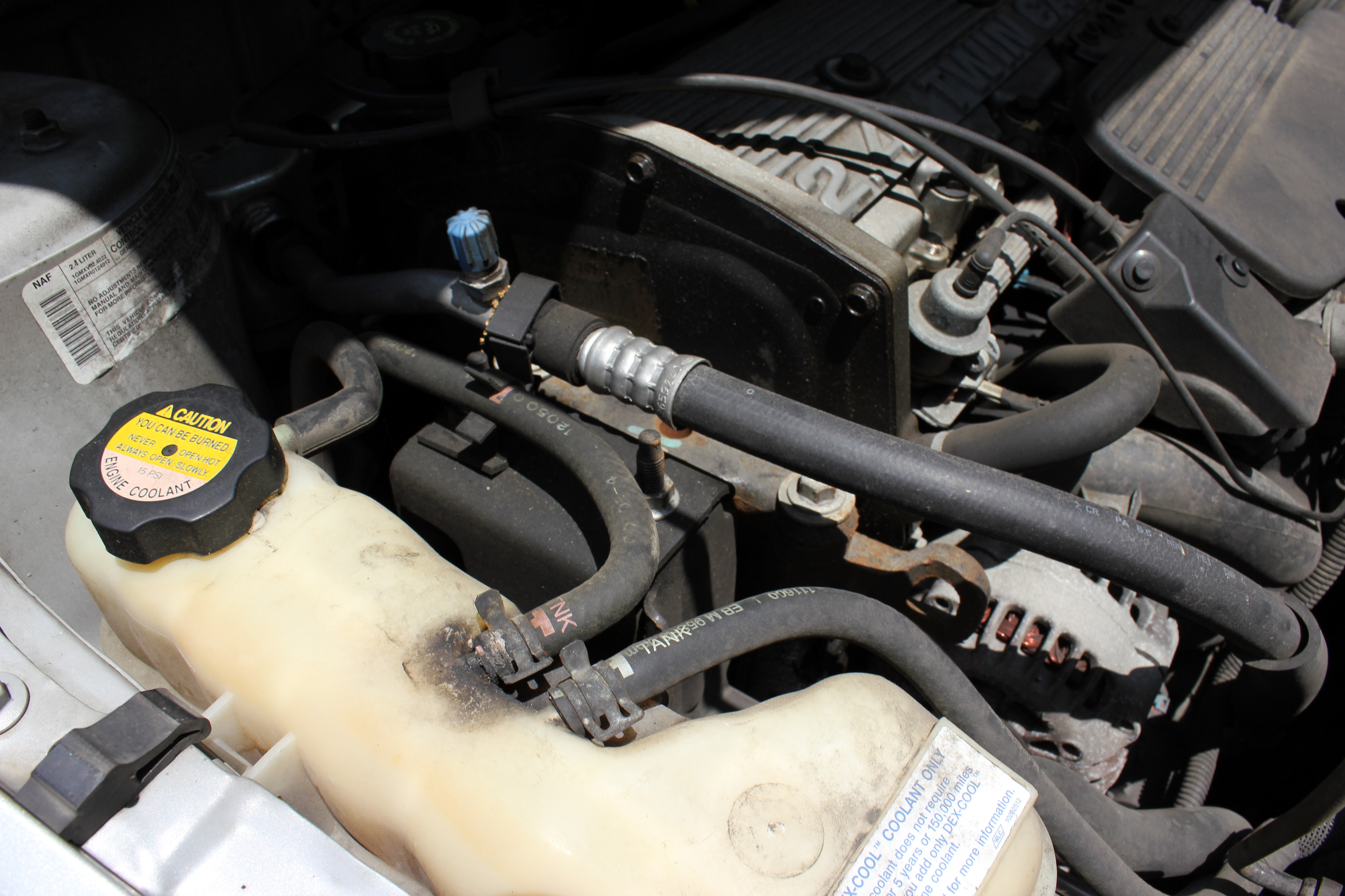 Silver 2001 Chevrolet Cavalier Z24 