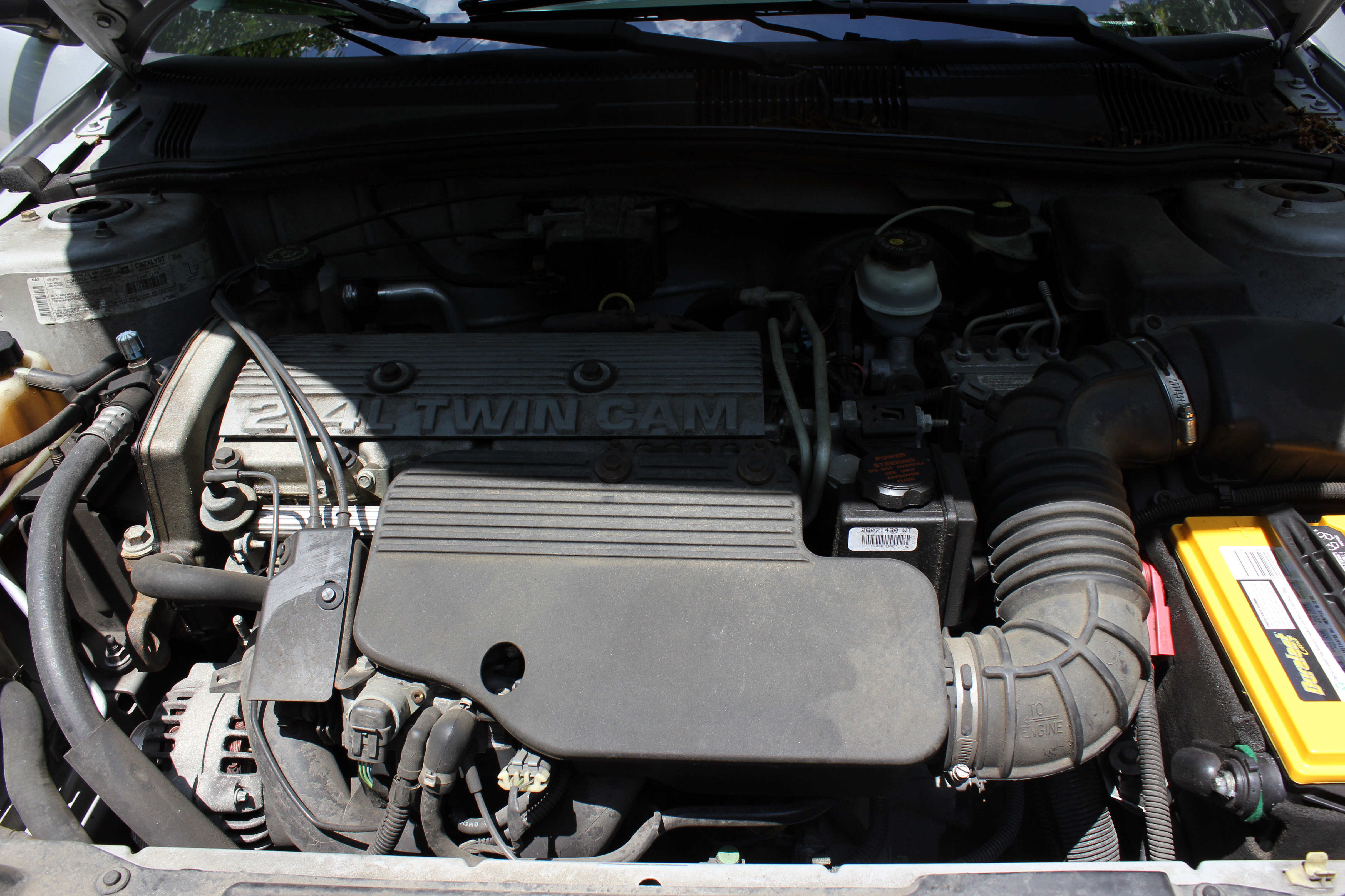 Silver 2001 Chevrolet Cavalier Z24 