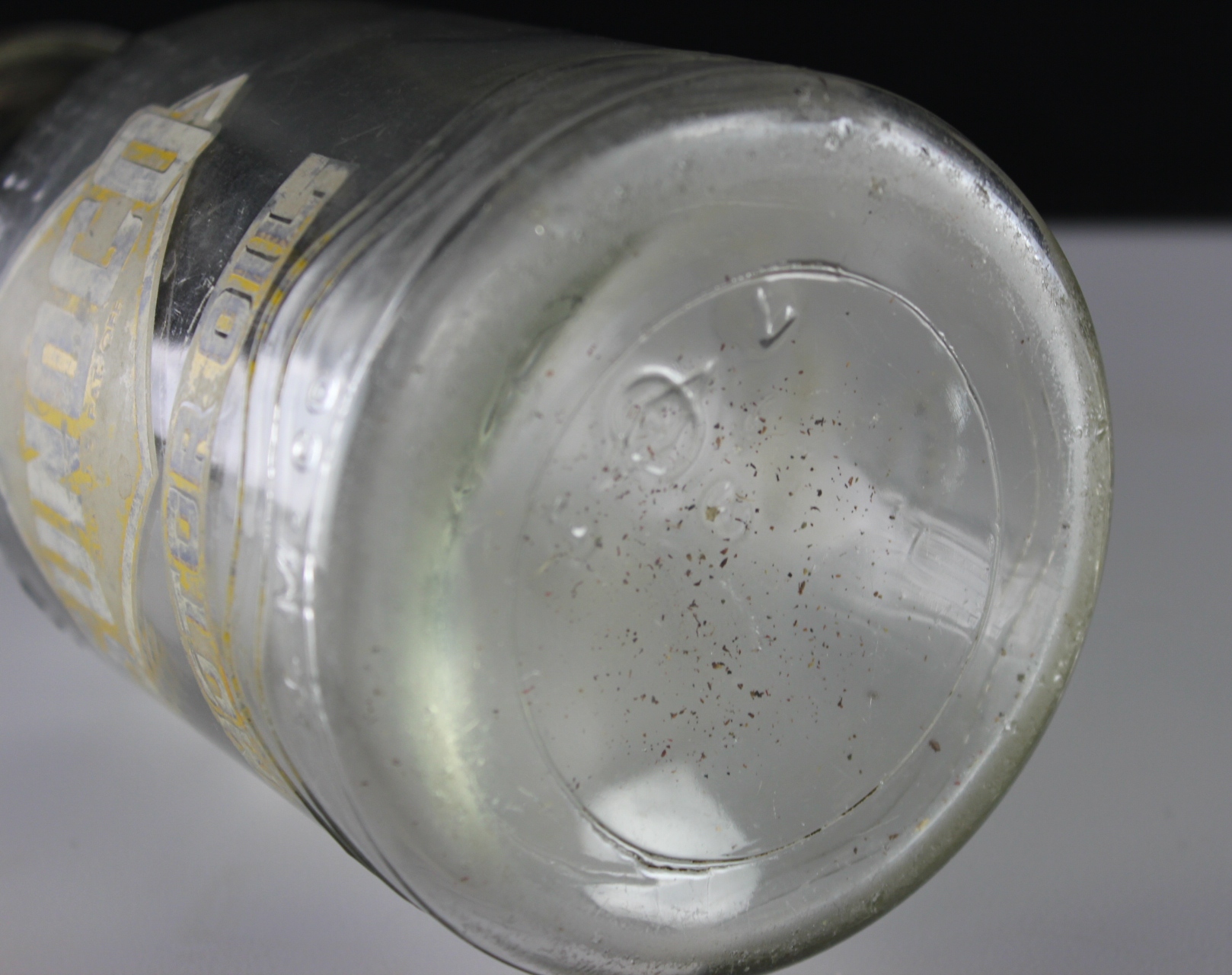 Vintage SUNOCO Glass Oil Bottle