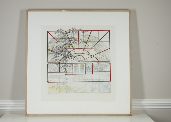 Lithograph of Painting