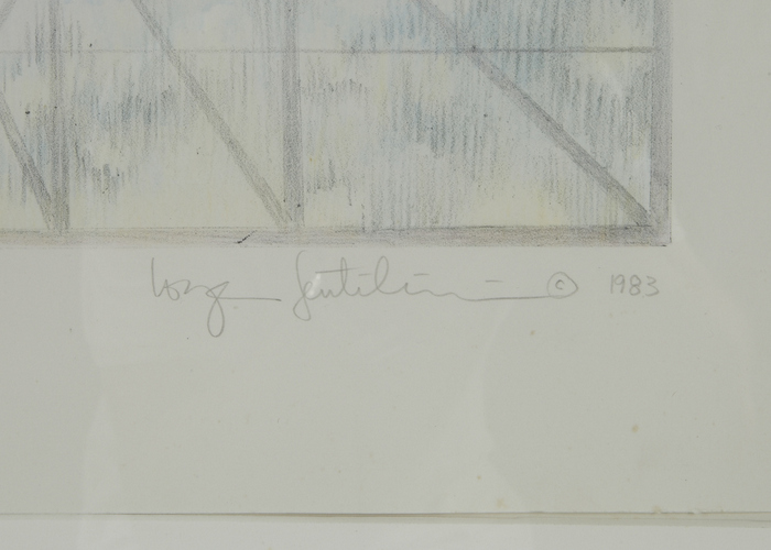 Lithograph of Painting