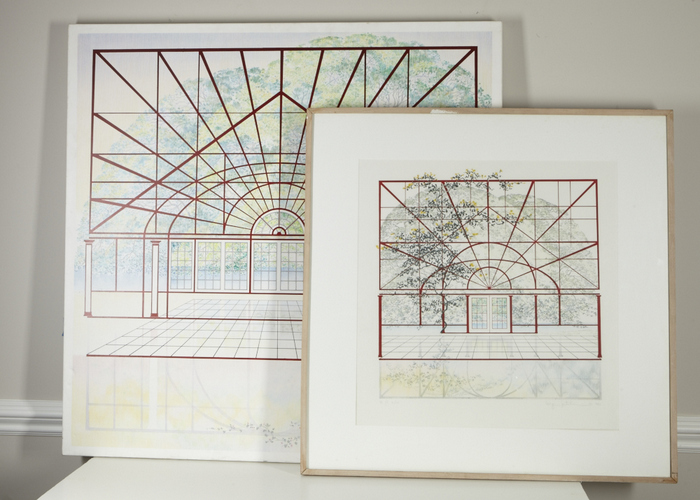 Lithograph of Painting