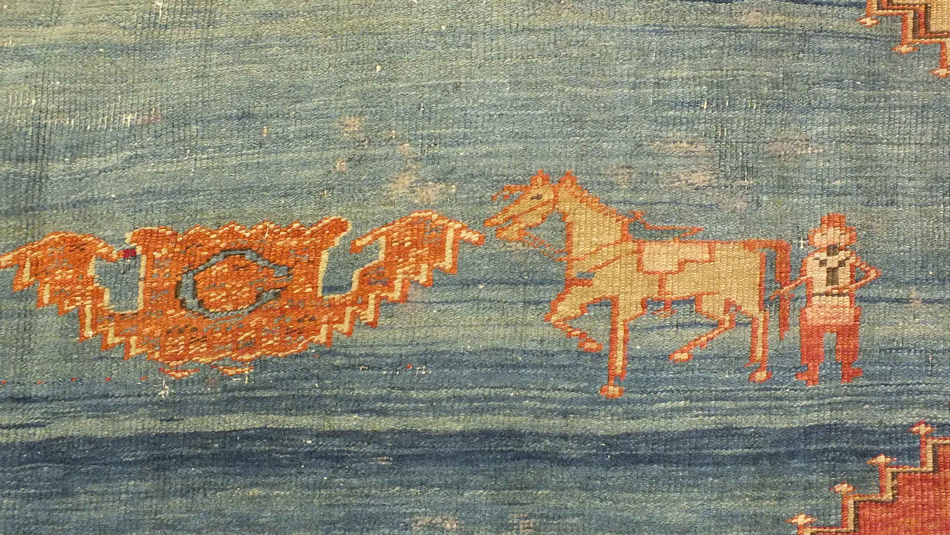 Large  Antique Bakshaish Rug