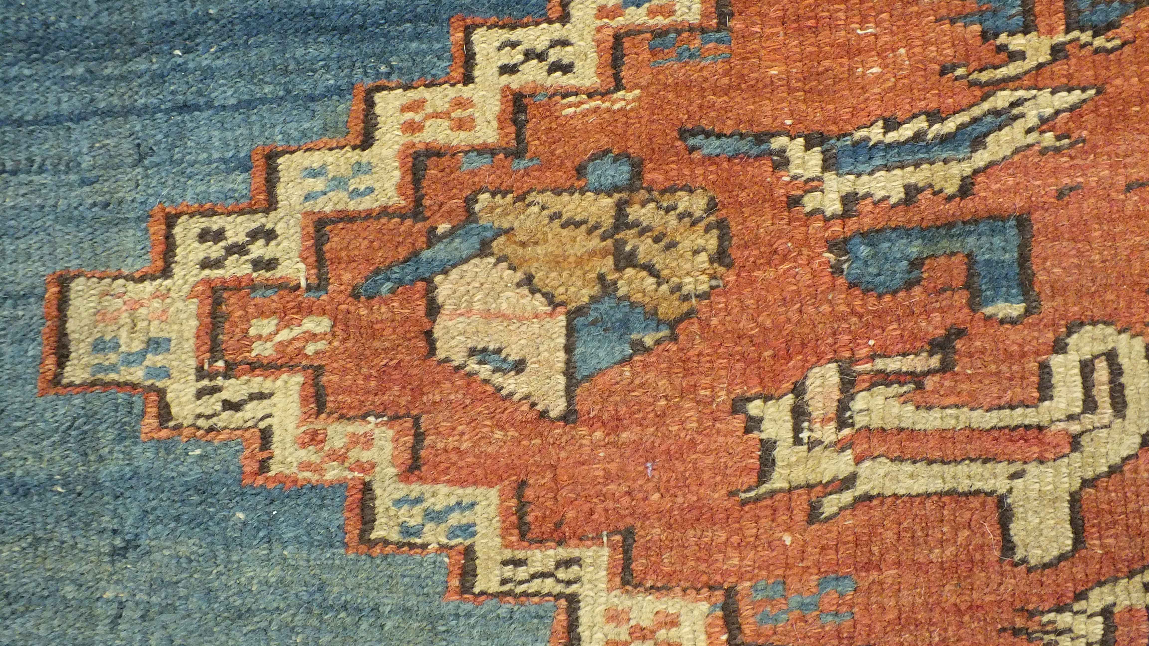 Large  Antique Bakshaish Rug