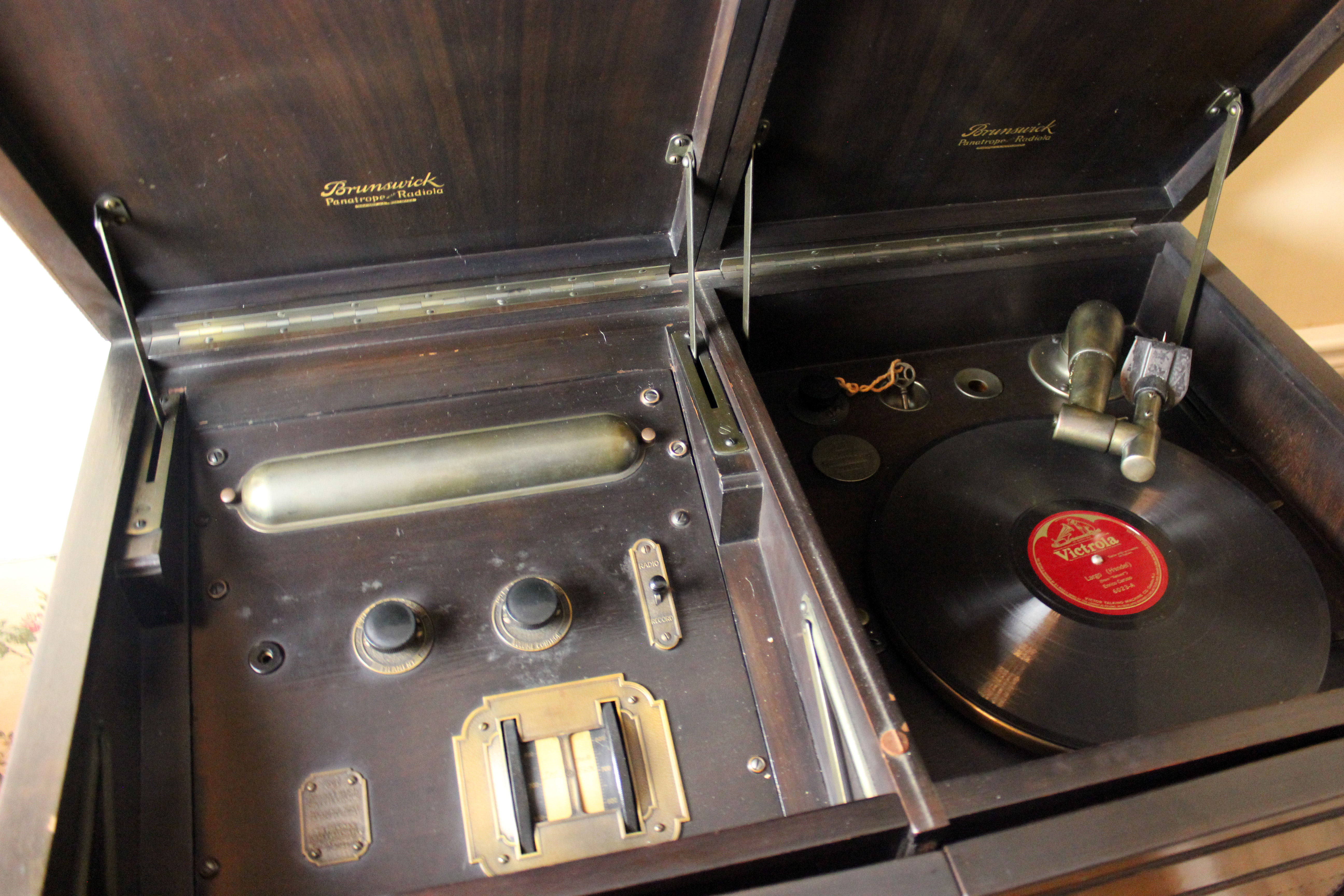 Rare 1926 Brunswick Panatrope Radiola Phonograph