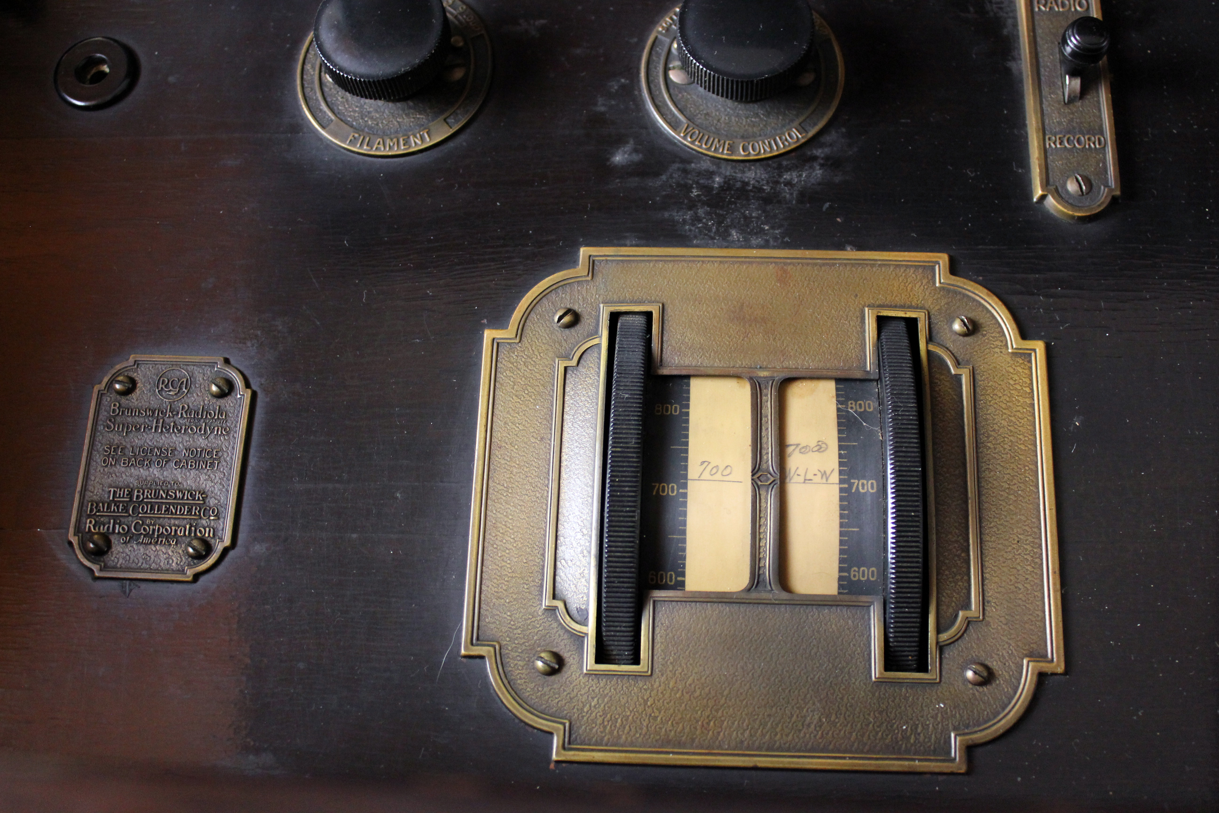 Rare 1926 Brunswick Panatrope Radiola Phonograph