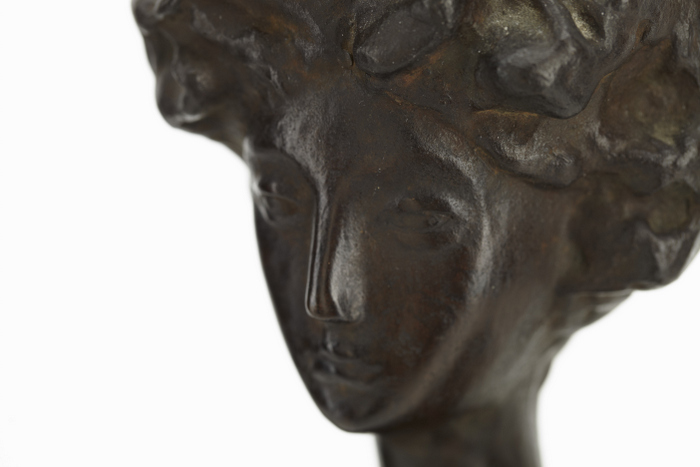 Alberto Giacometti Signed "Tete de Femme" Lamp