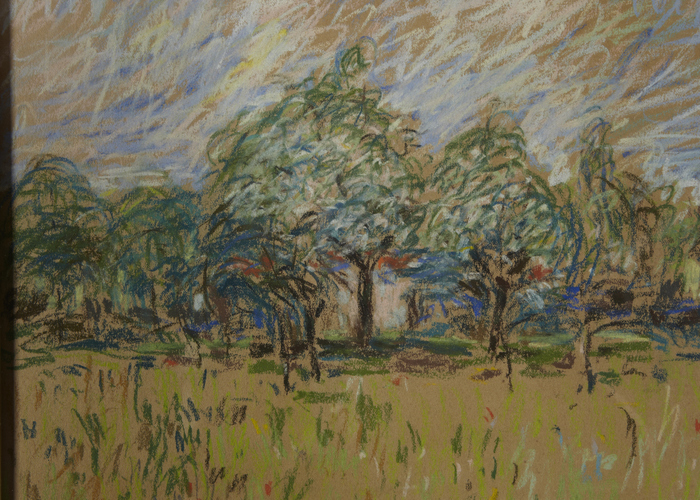 Alfred Sisley Pastel on Paper