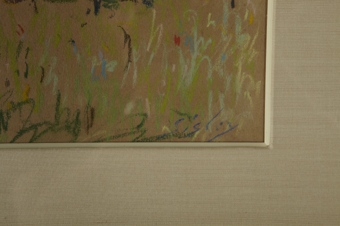 Alfred Sisley Pastel on Paper