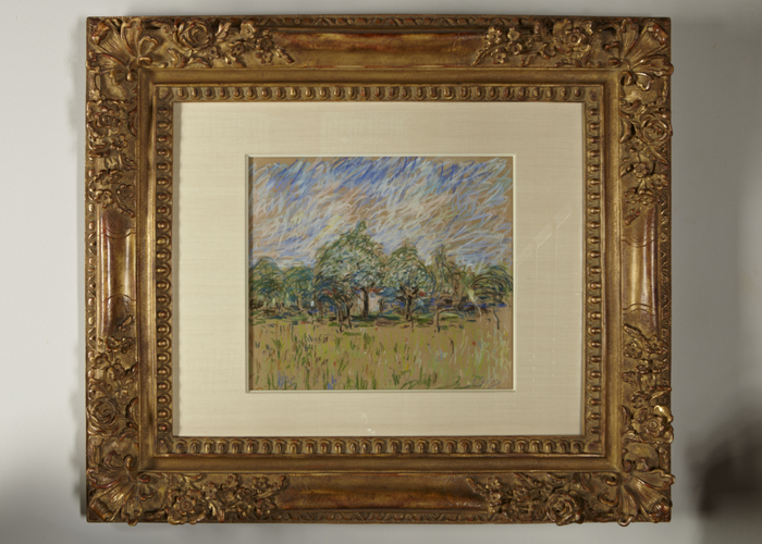 Alfred Sisley Pastel on Paper