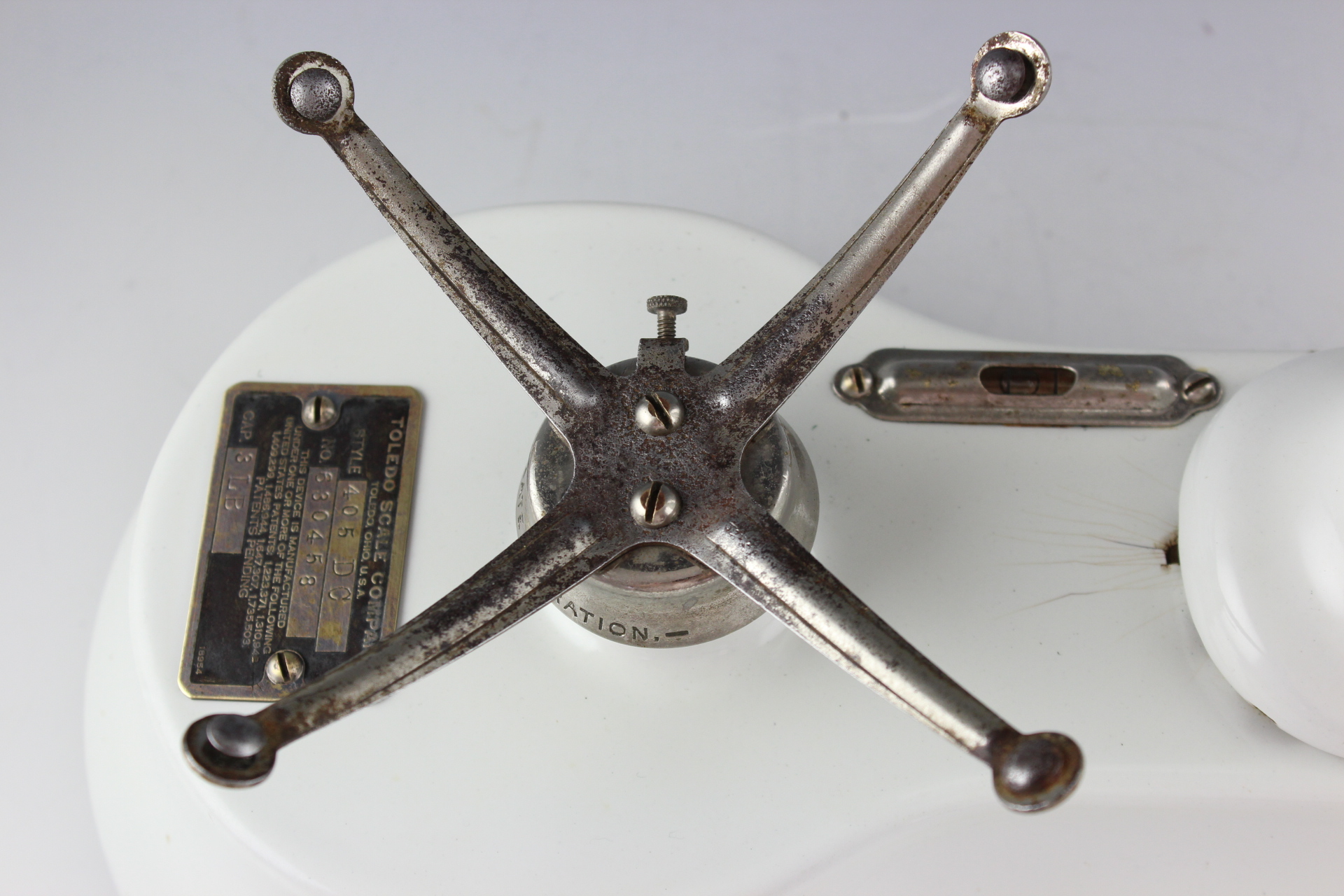 Vintage Toledo No Spring Honest Weight Scale