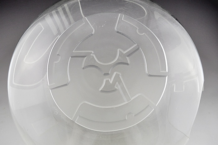 Signed James Parsons Sandblasted Cutaway Orb