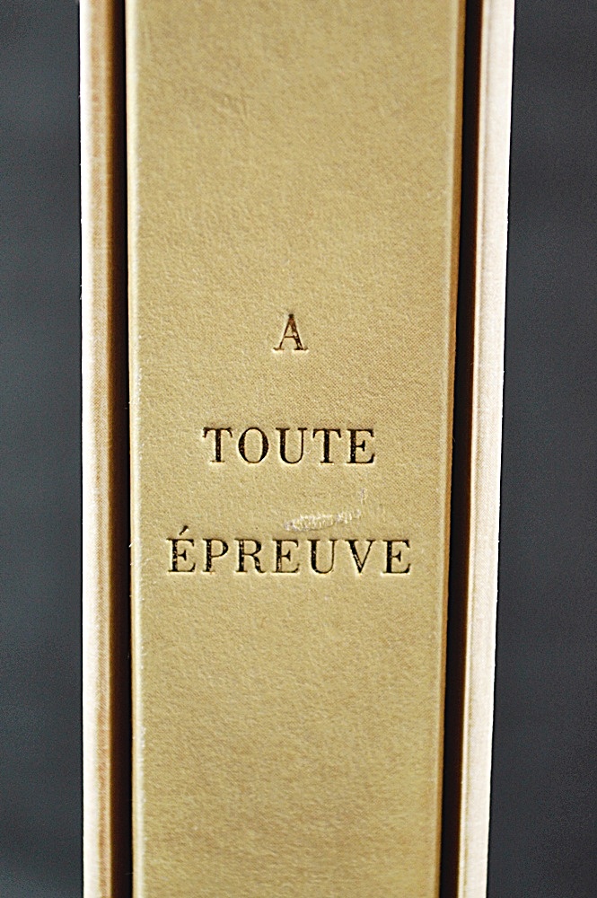 "A Toute Epreuve" First Edition and "Le Bestiaire ou Cortege D'Orphee"