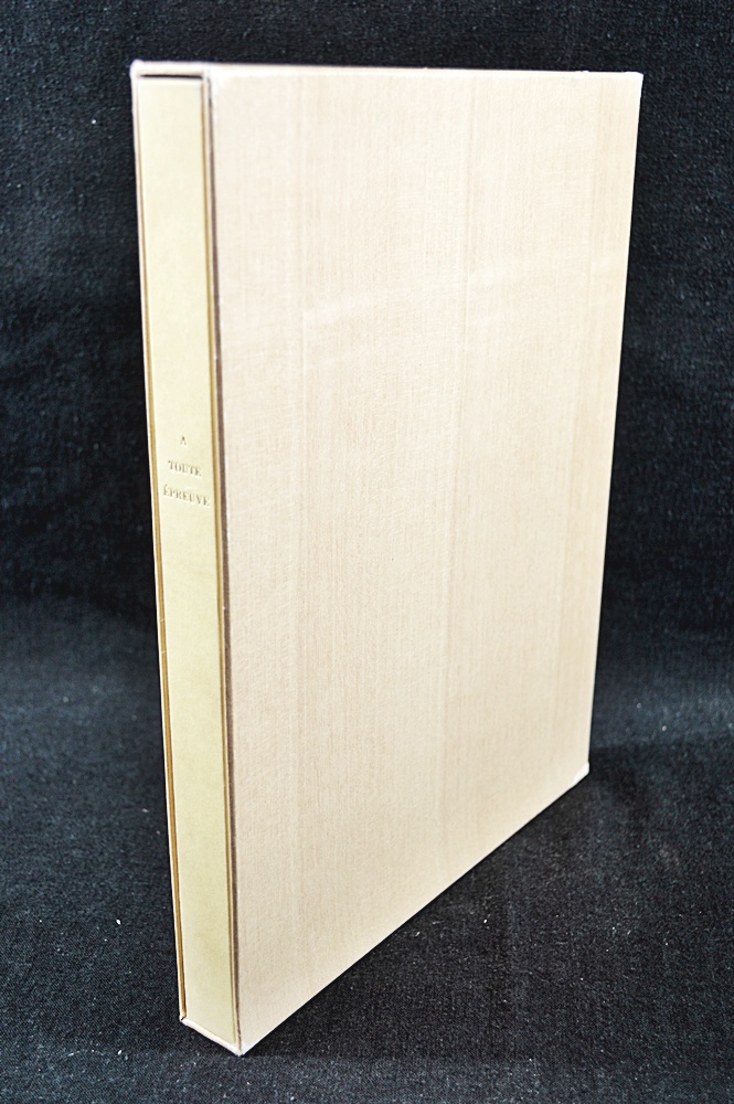 "A Toute Epreuve" First Edition and "Le Bestiaire ou Cortege D'Orphee"