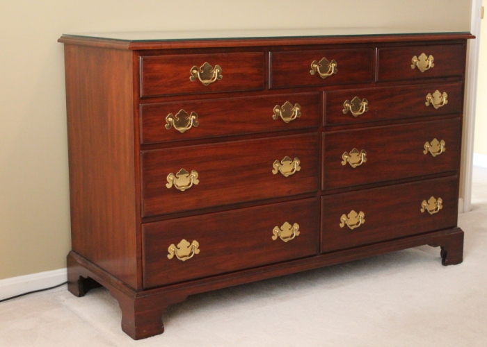 Henkel Harris Cherry Double Dresser