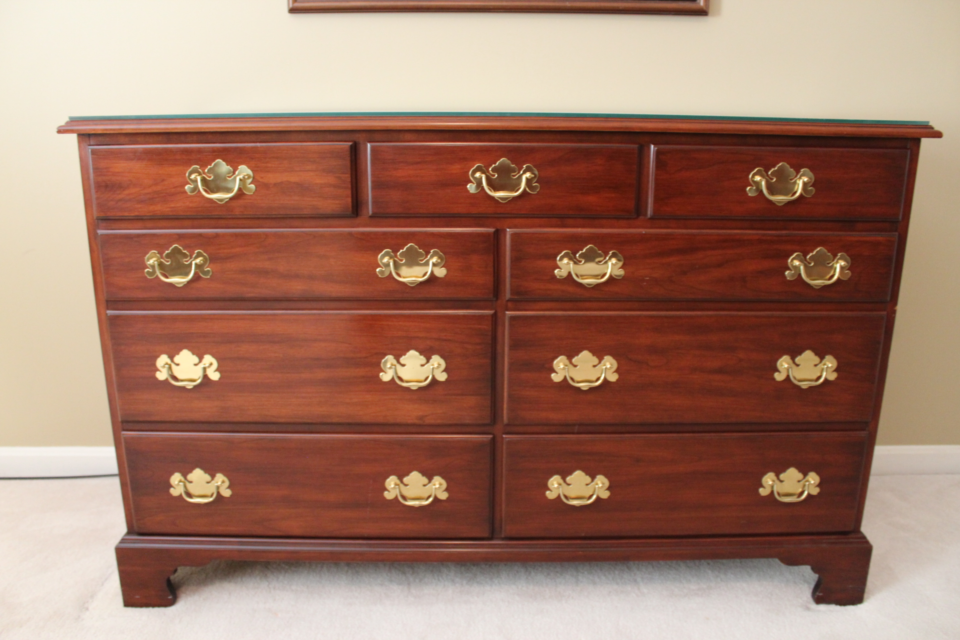 Henkel Harris Cherry Double Dresser