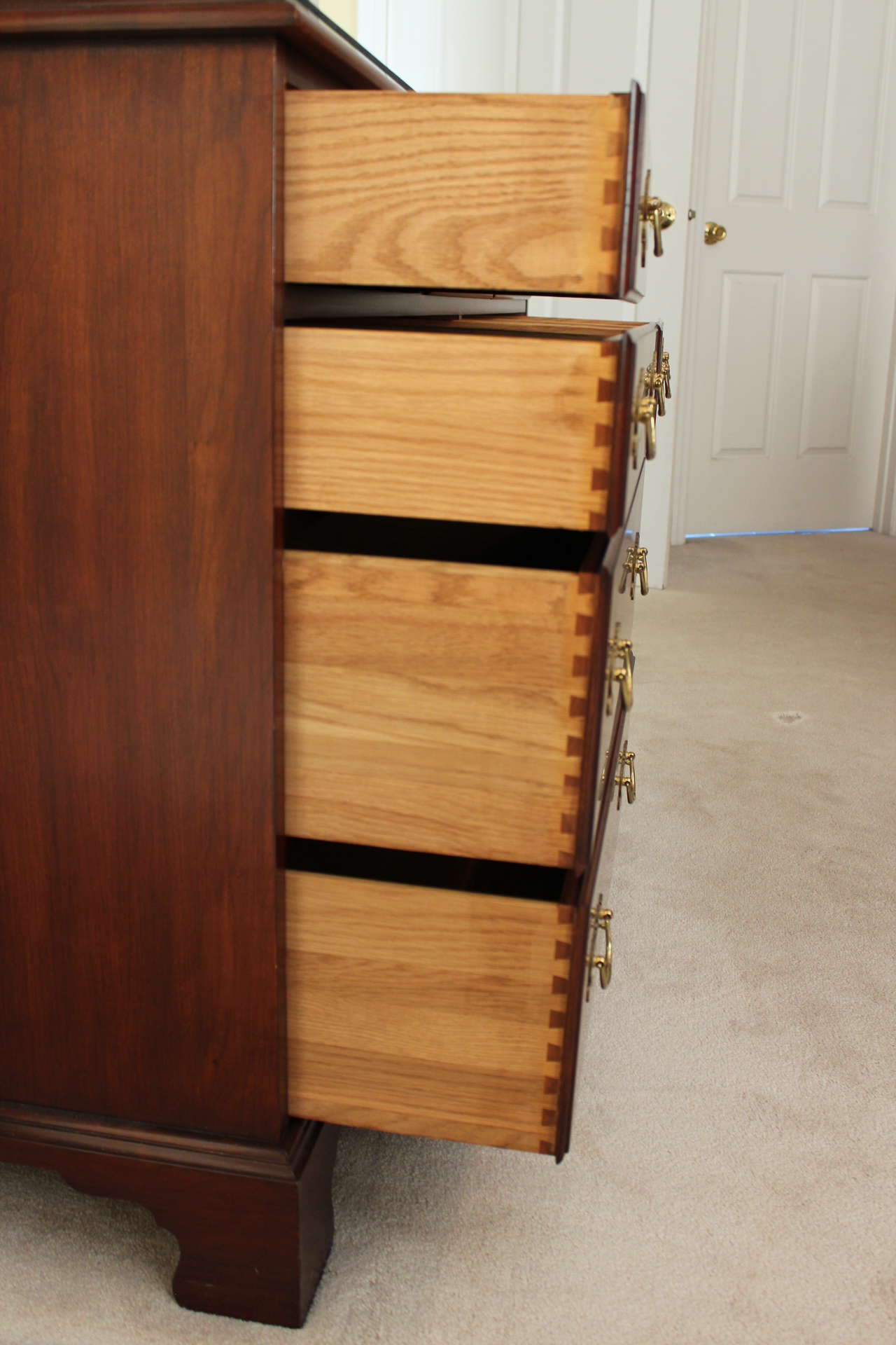 Henkel Harris Cherry Double Dresser