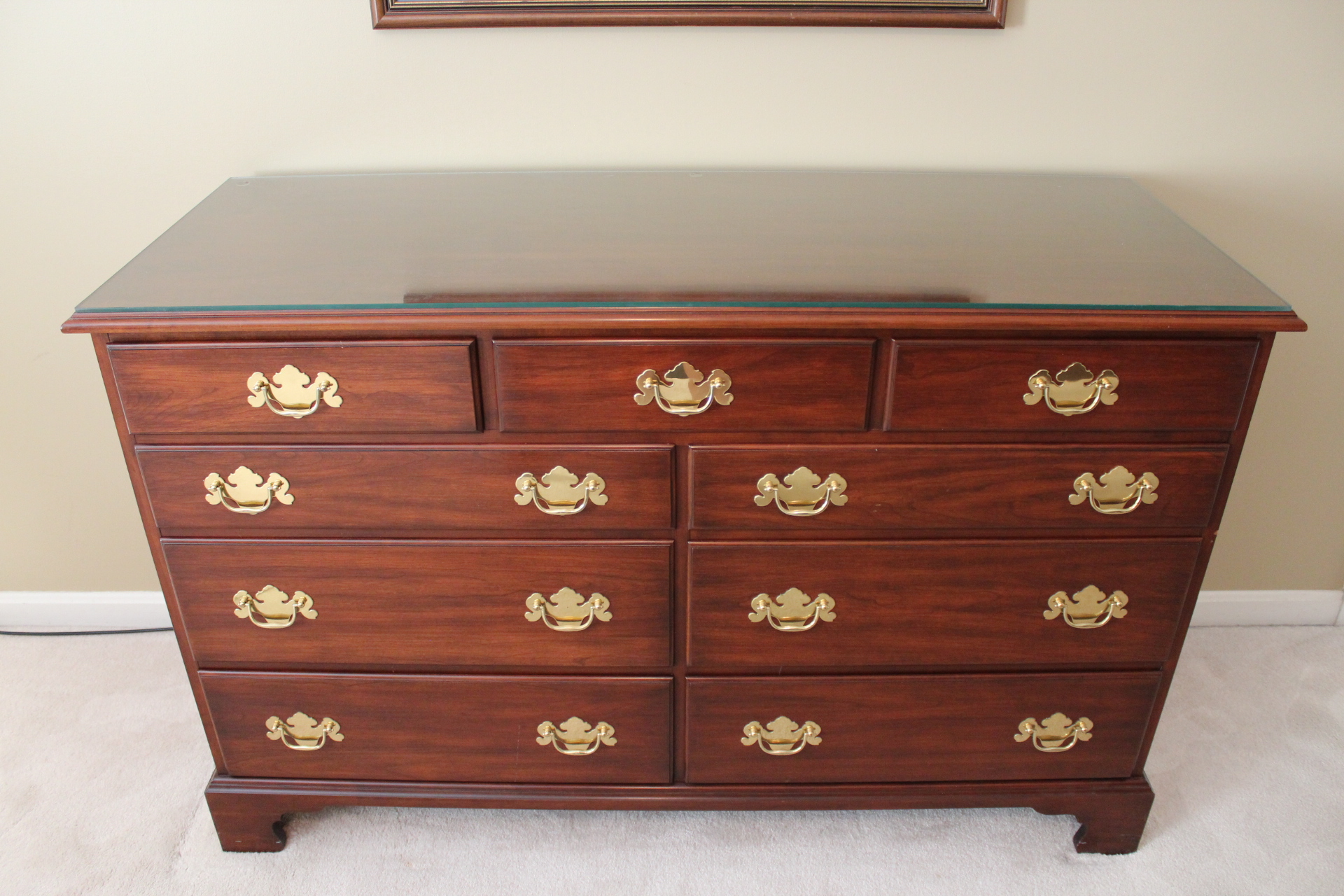 Henkel Harris Cherry Double Dresser