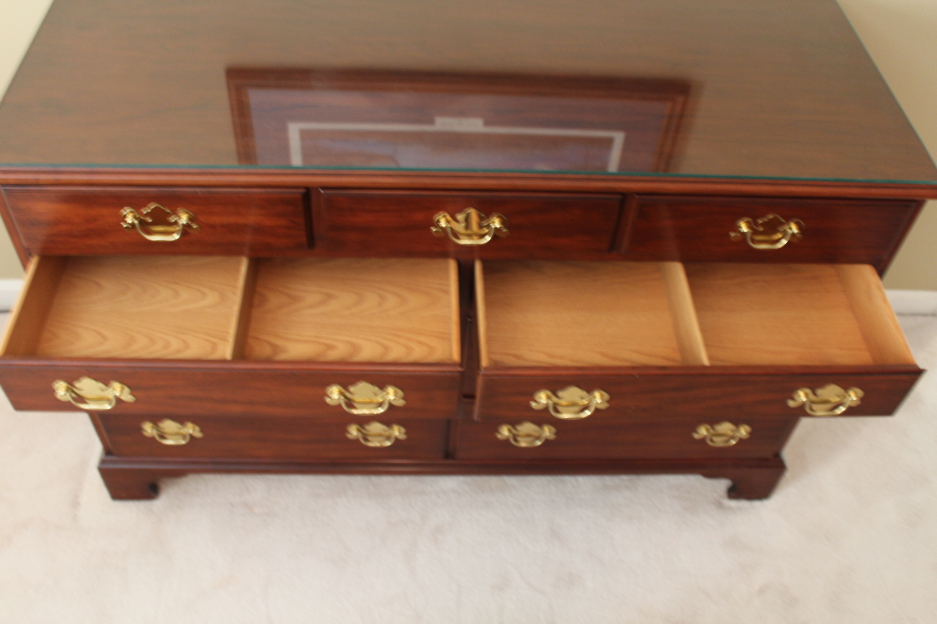 Henkel Harris Cherry Double Dresser
