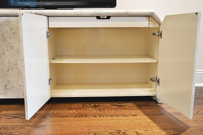 Vintage Roche Bobois Lacquer Sideboard Cabinet