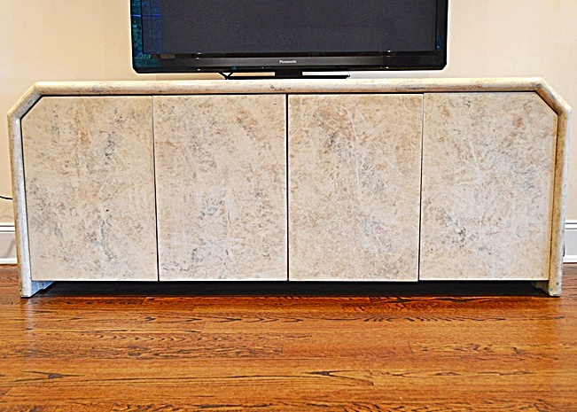 Vintage Roche Bobois Lacquer Sideboard Cabinet