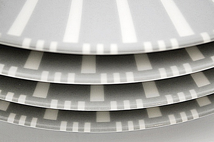 Swid Powell "Mist" Pattern Lunch Plates (set of 4)