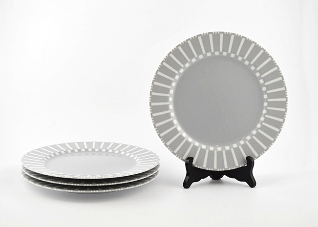 Swid Powell "Mist" Pattern Lunch Plates (set of 4)