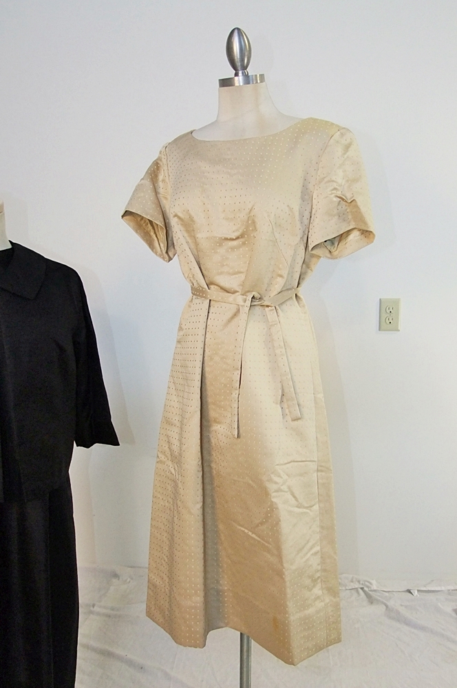 Two 1960's vintage dresses with coordinating jackets