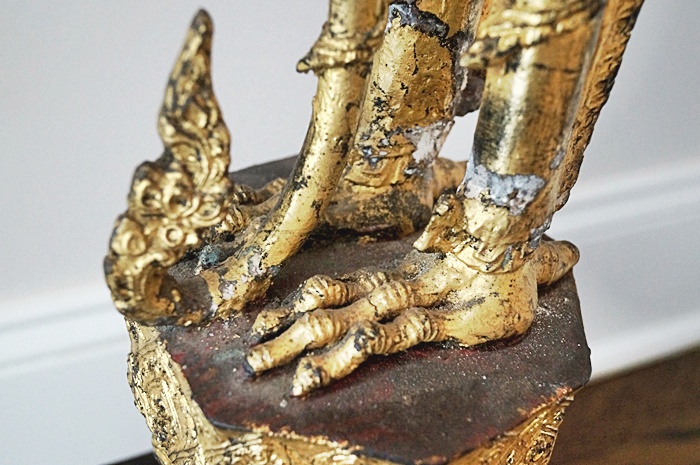 19th Century Bronze Thai Mythological Bird 