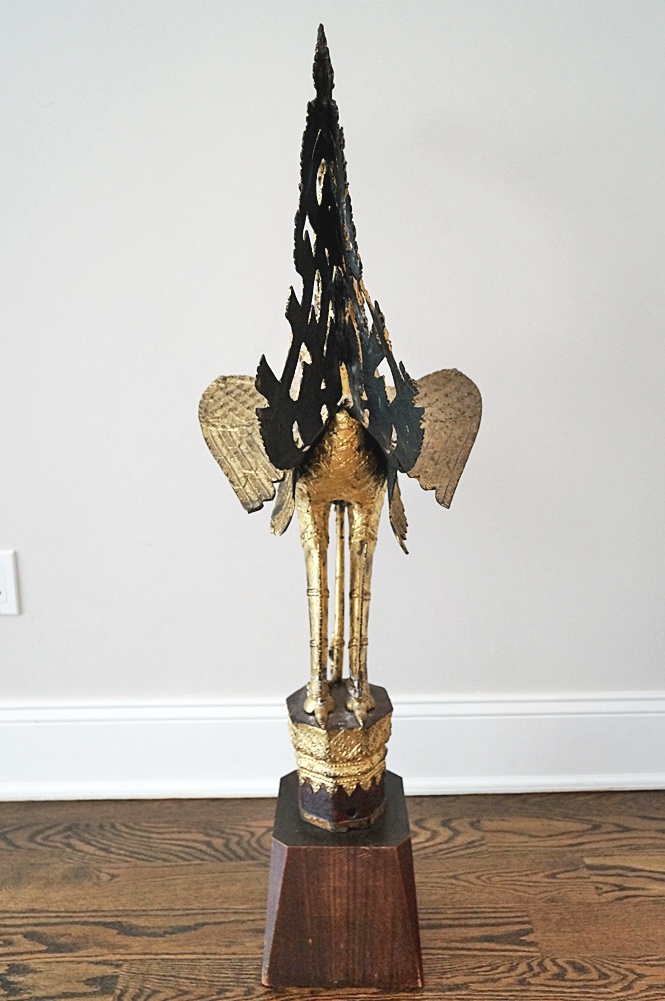 19th Century Bronze Thai Mythological Bird 