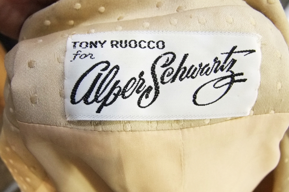 Two 1960's vintage dresses with coordinating jackets