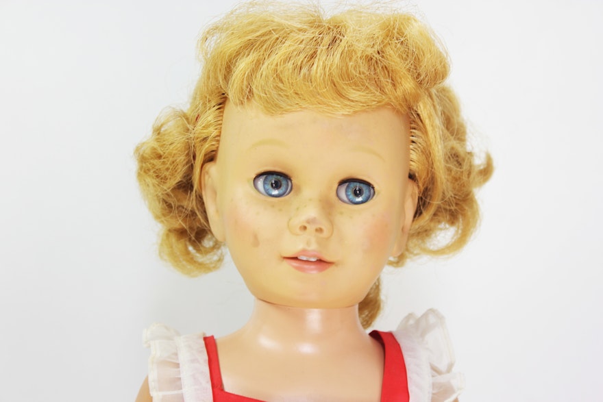 Original Vintage 1959 Chatty Cathy Doll in Box