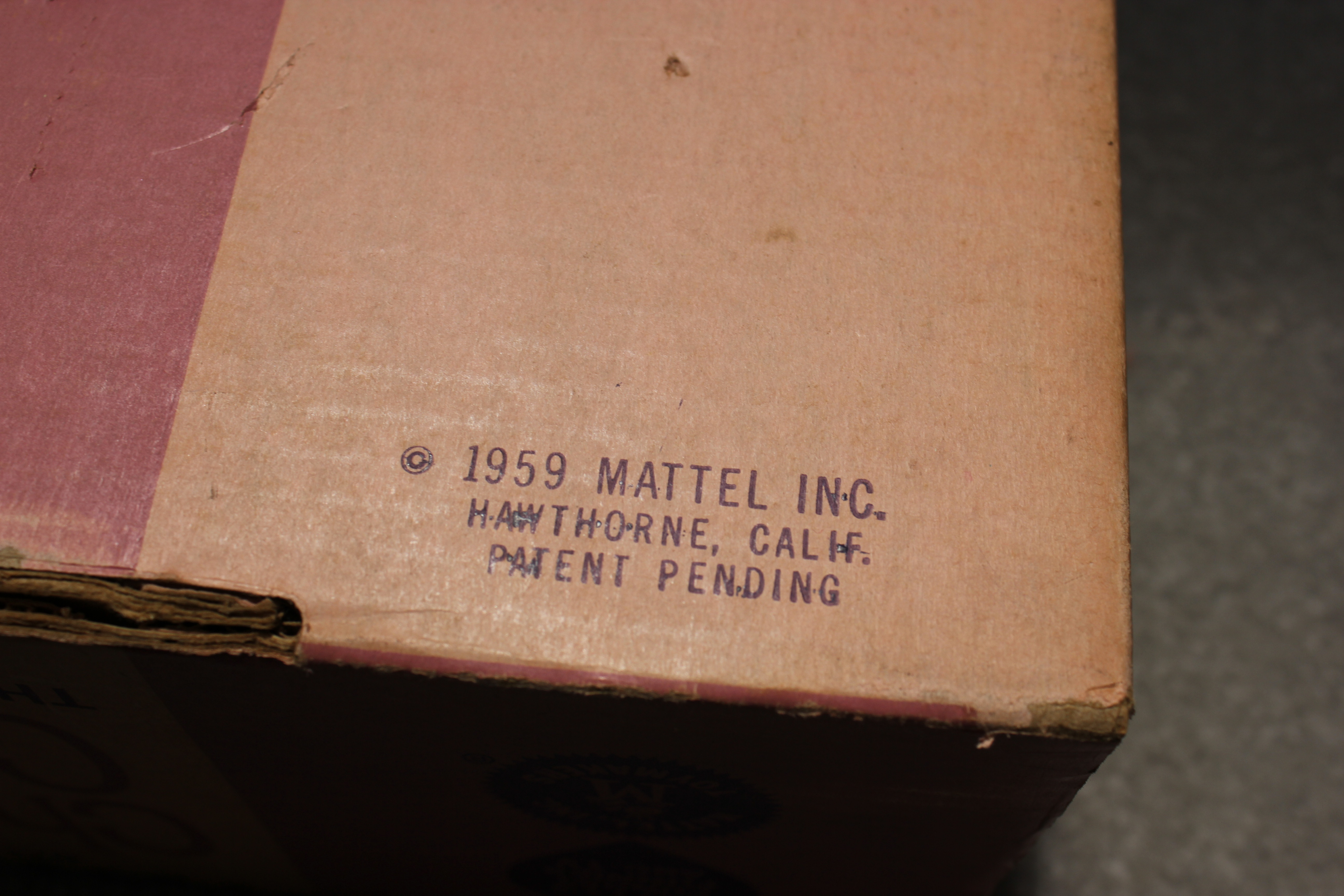 Original Vintage 1959 Chatty Cathy Doll in Box