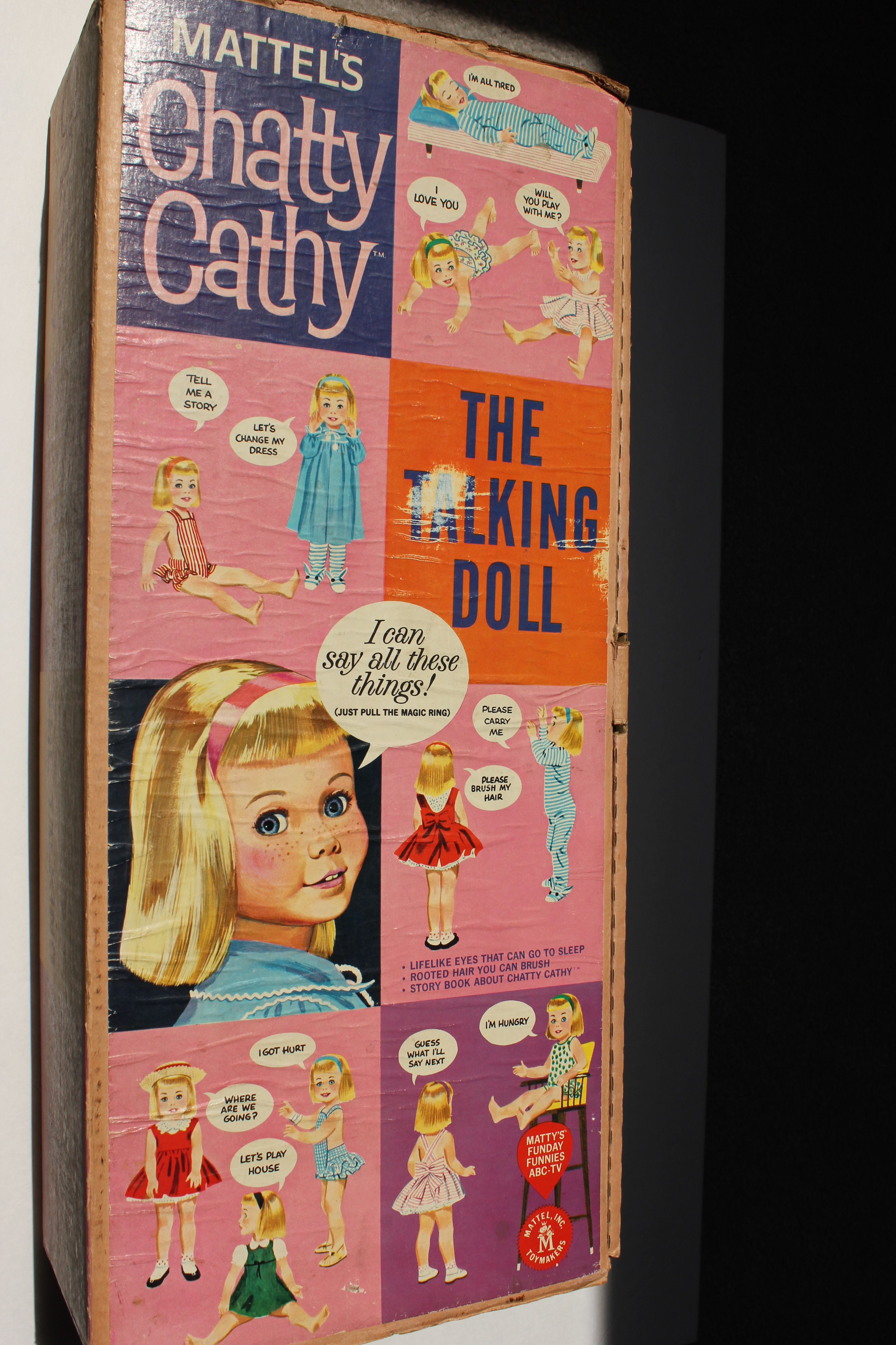 Original Vintage 1959 Chatty Cathy Doll in Box