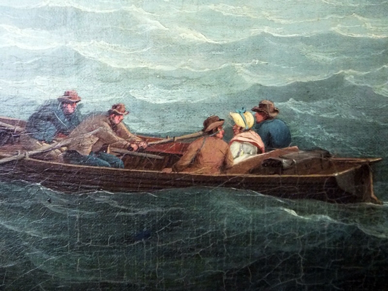 Thomas Whitcombe Early 19th Century Maritime Painting
