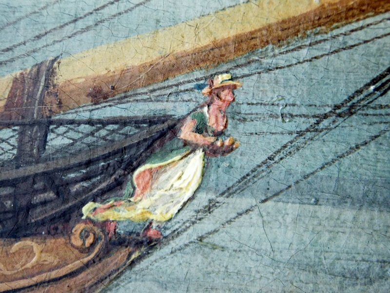 Thomas Whitcombe Early 19th Century Maritime Painting