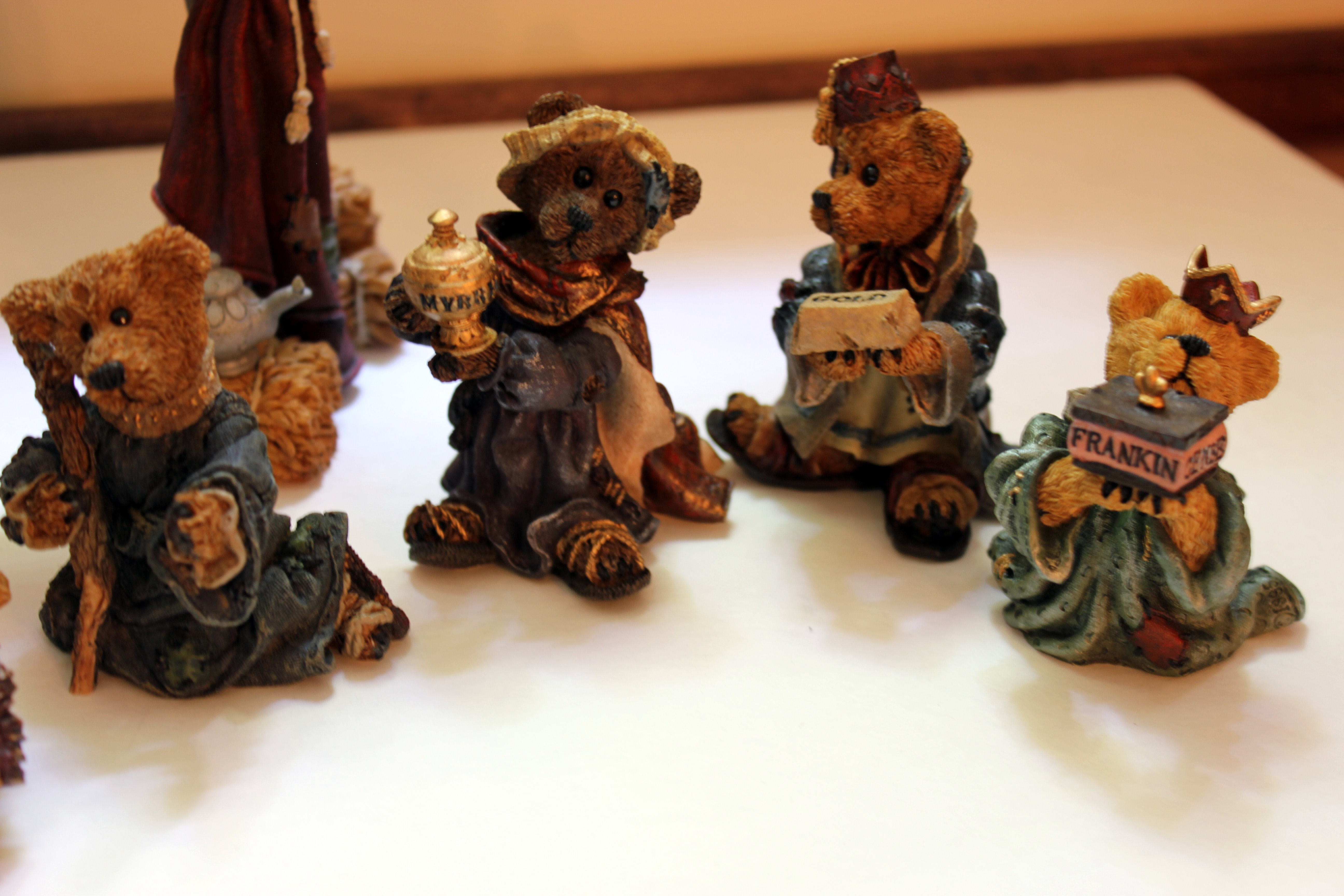 Boyds Bears Complete Nativity Collection 