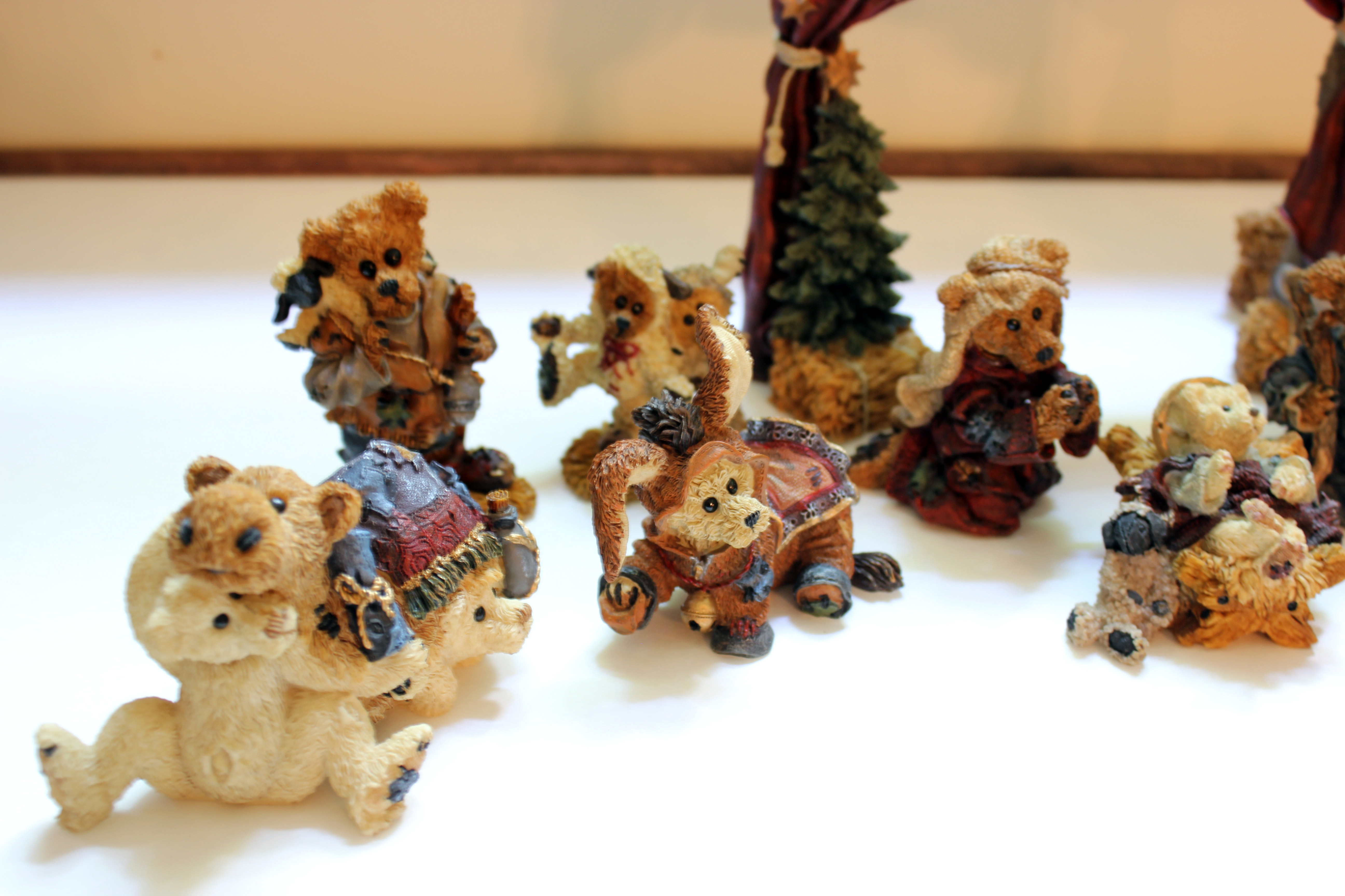 Boyds Bears Complete Nativity Collection 