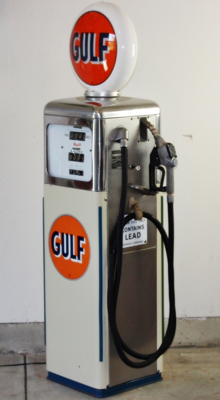 1964 Gulf Gasoline Pump
