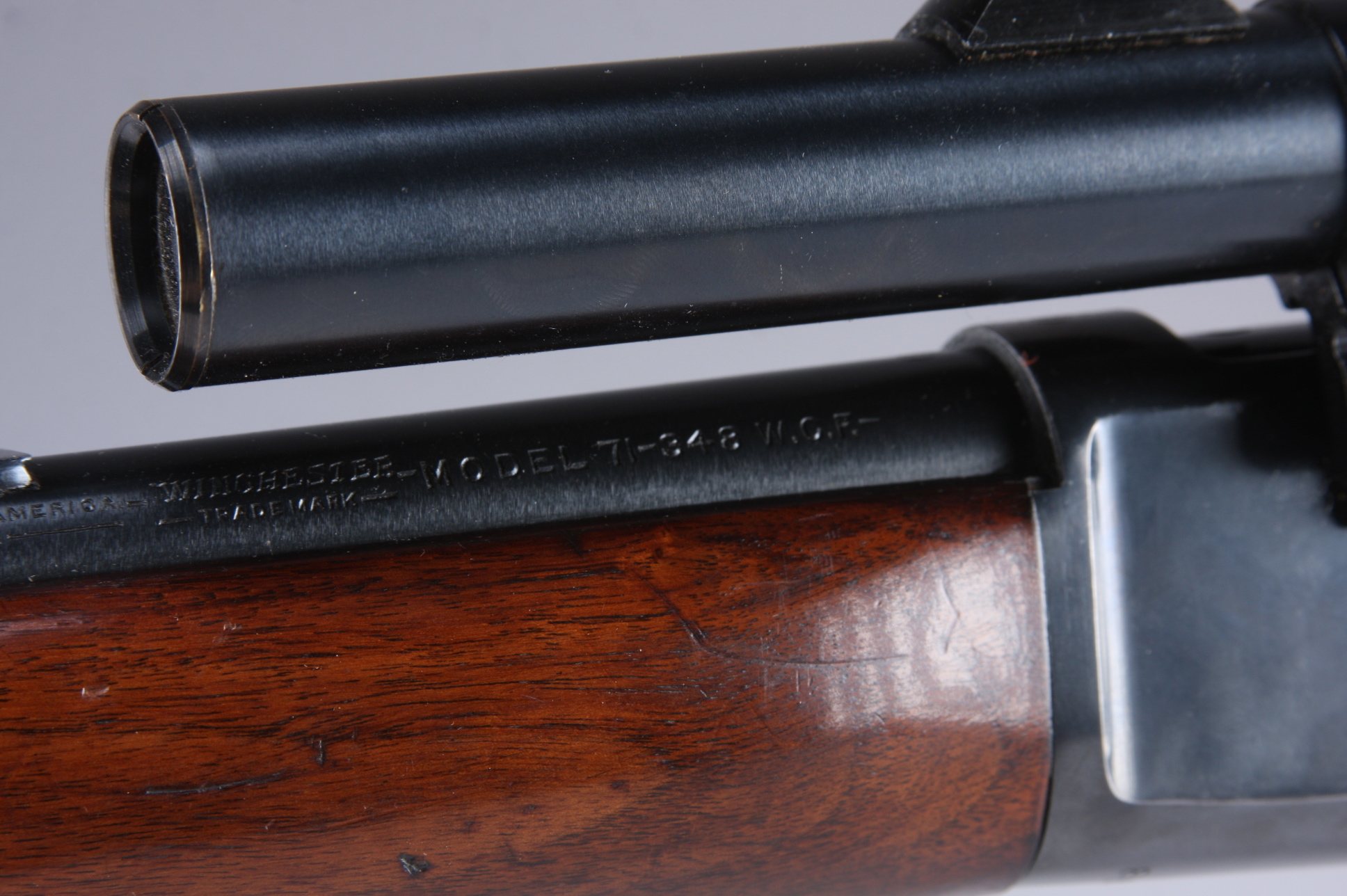 Winchester Model 71 WCF .348 Caliber rifle 