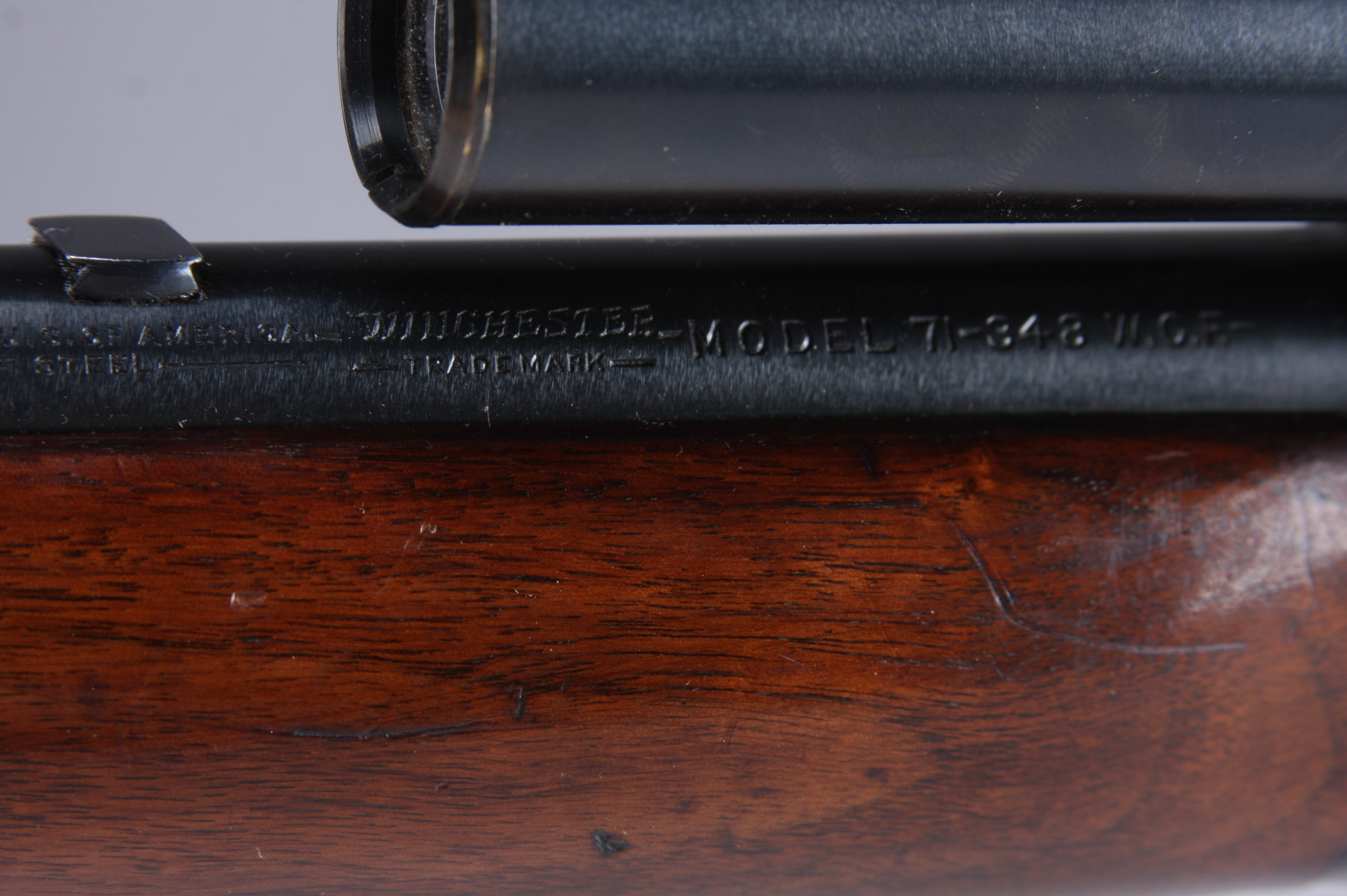 Winchester Model 71 WCF .348 Caliber rifle 