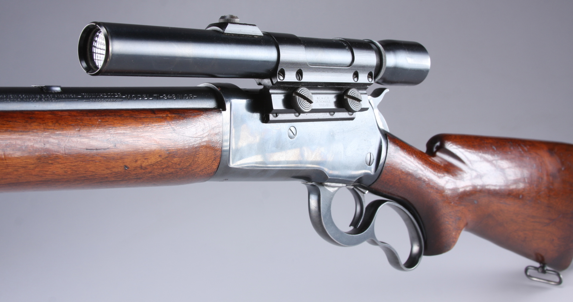 Winchester Model 71 WCF .348 Caliber rifle 