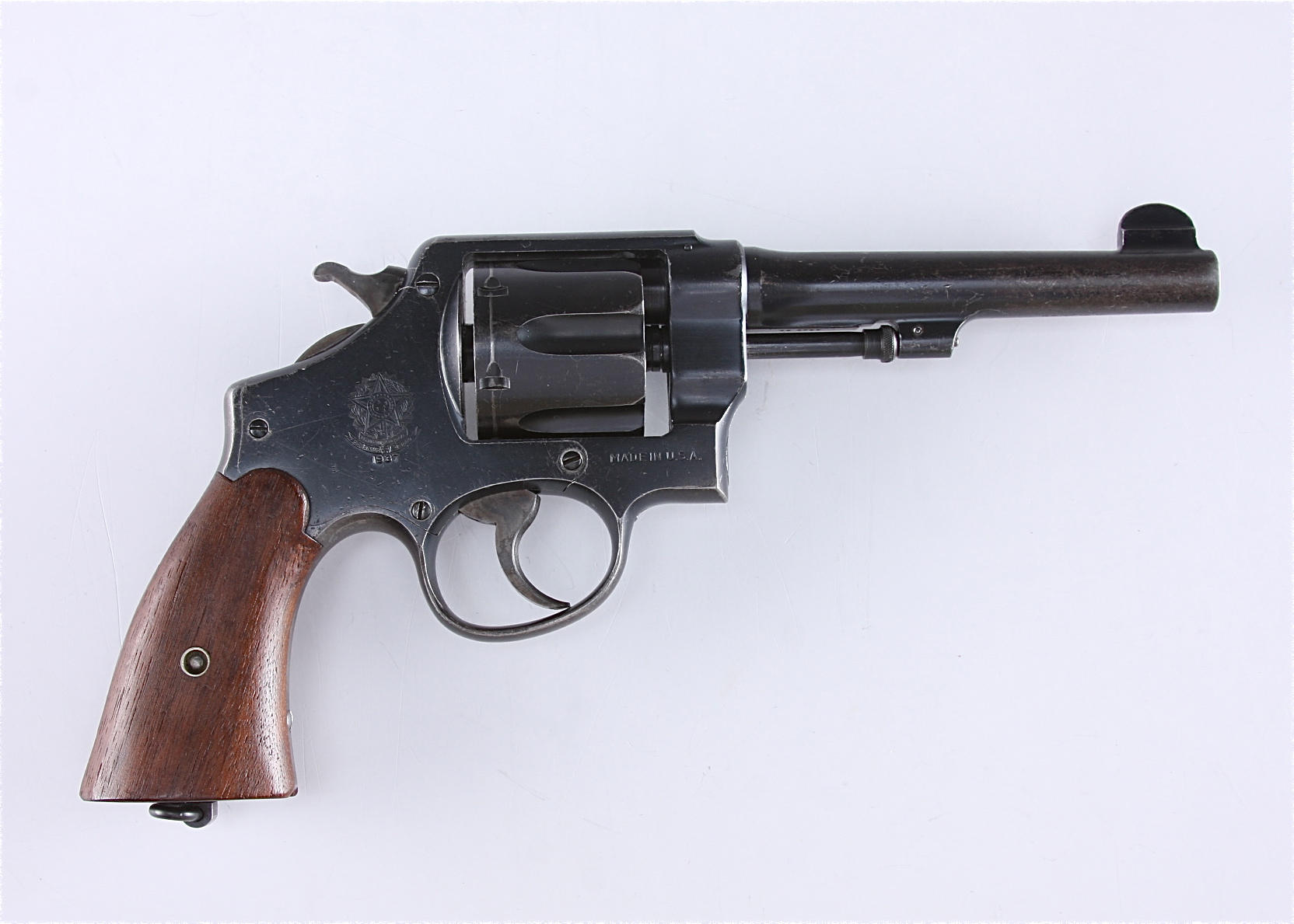 Smith and Wesson DA 45 1937 Model .45 Caliber revolver