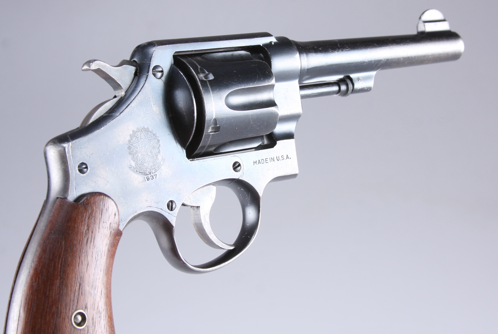 Smith and Wesson DA 45 1937 Model .45 Caliber revolver