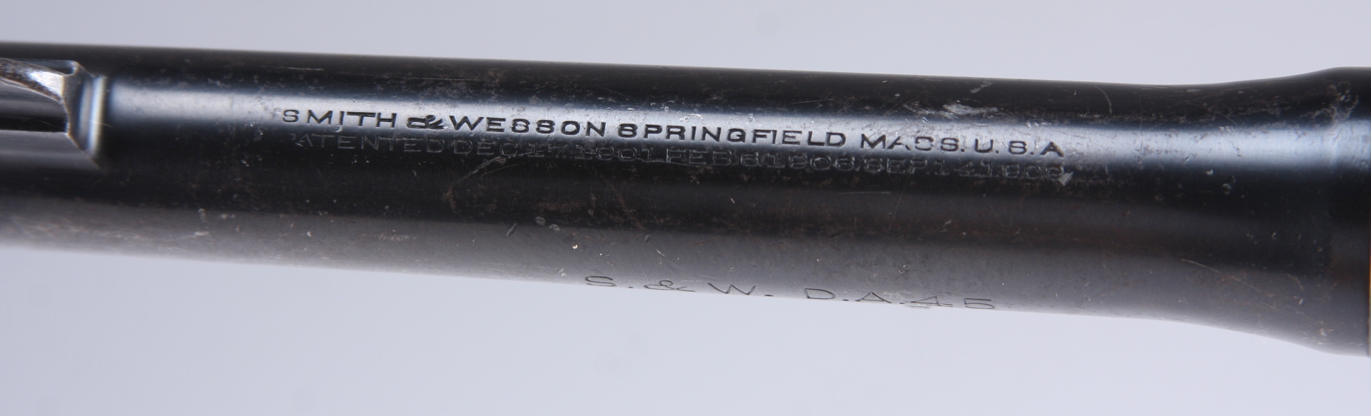 Smith and Wesson DA 45 1937 Model .45 Caliber revolver