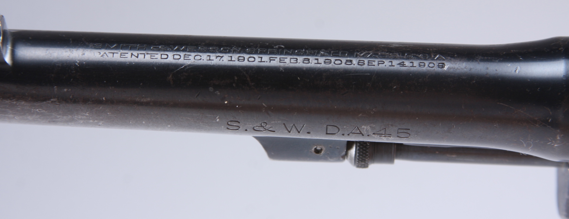 Smith and Wesson DA 45 1937 Model .45 Caliber revolver