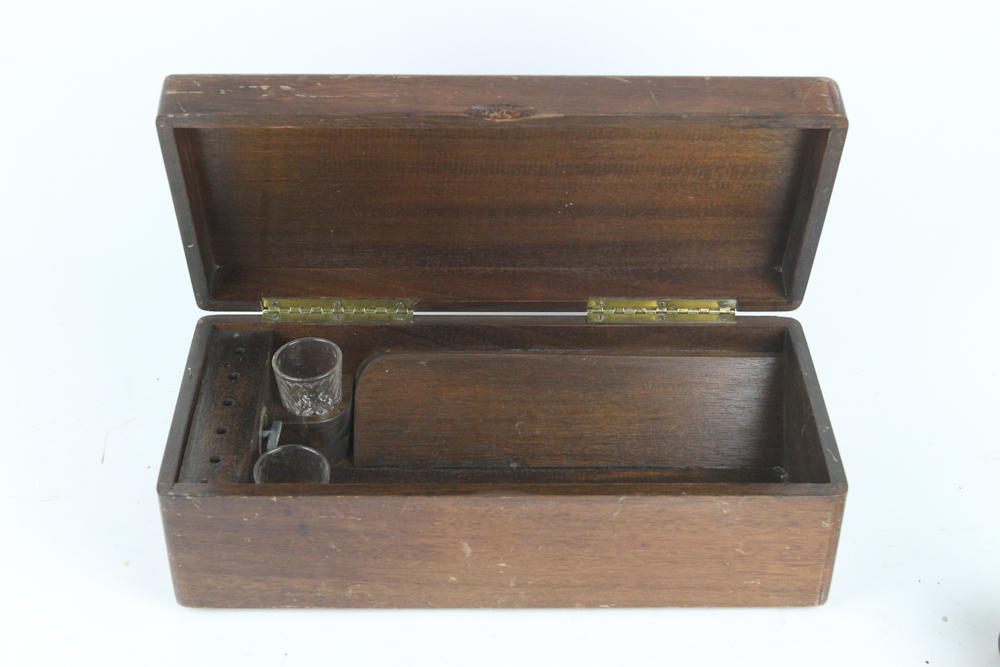 Two Hand Painted Vintage Boxes