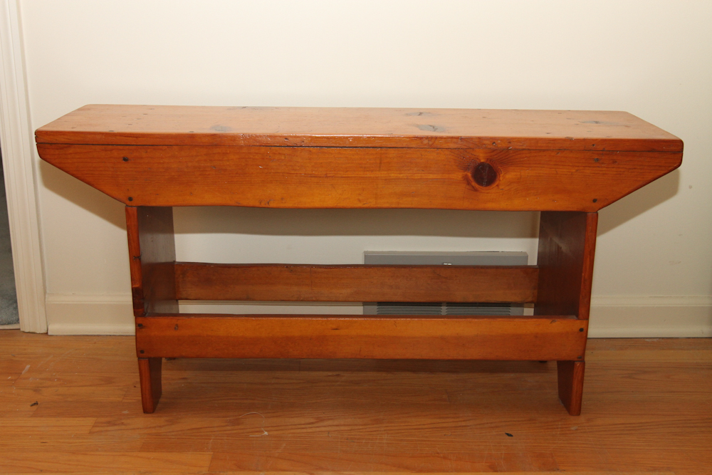Primitive Pine Bench