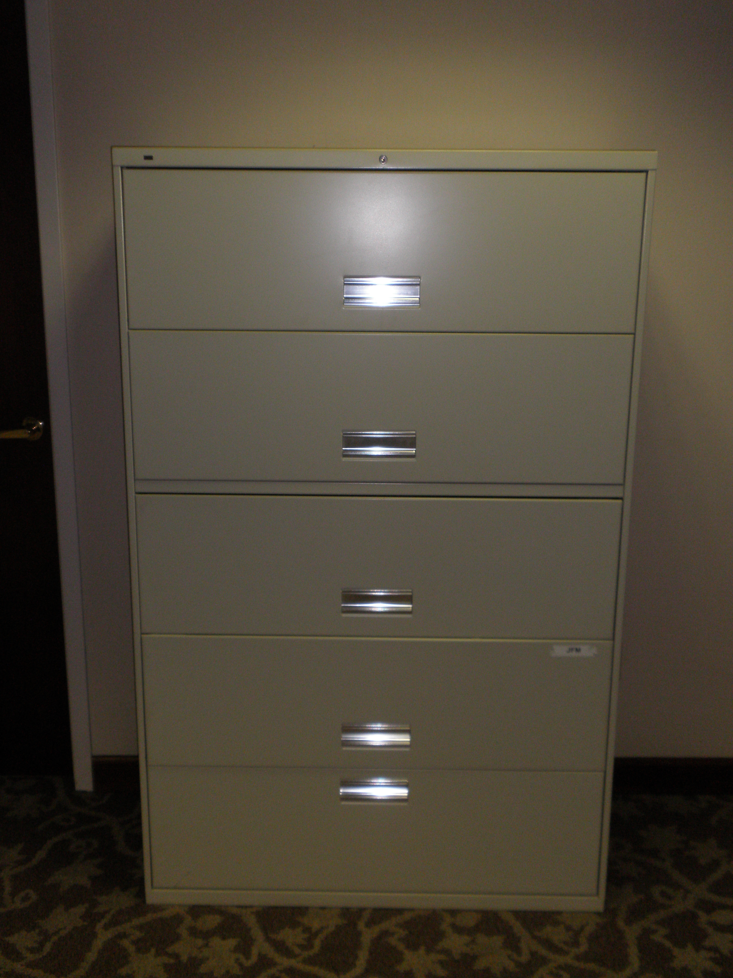 Five Drawer File Cabinet
